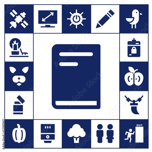 Modern Simple Set of pictogram Vector filled Icons