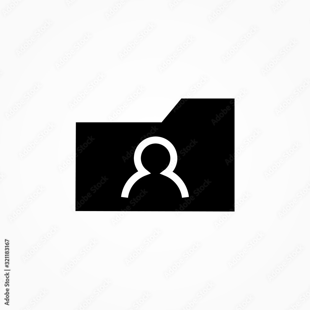 user folder single icon design vector illustration user folder single icon design vector illustration