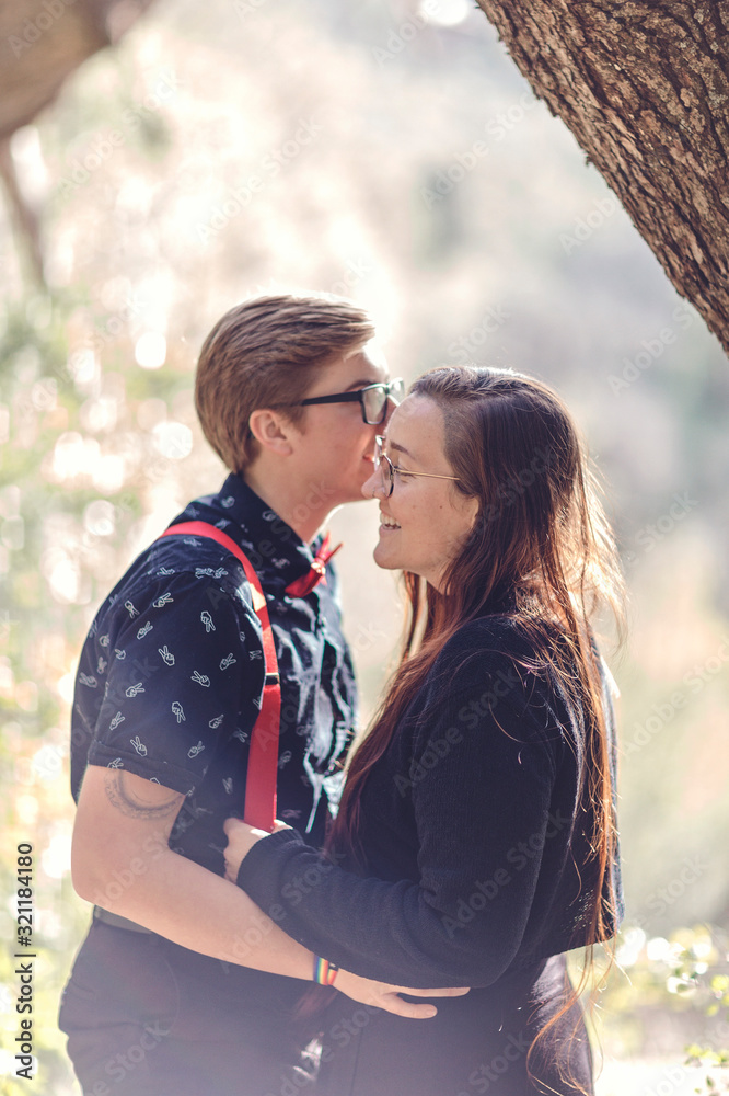 cute couple outdoors cute couple outdoors