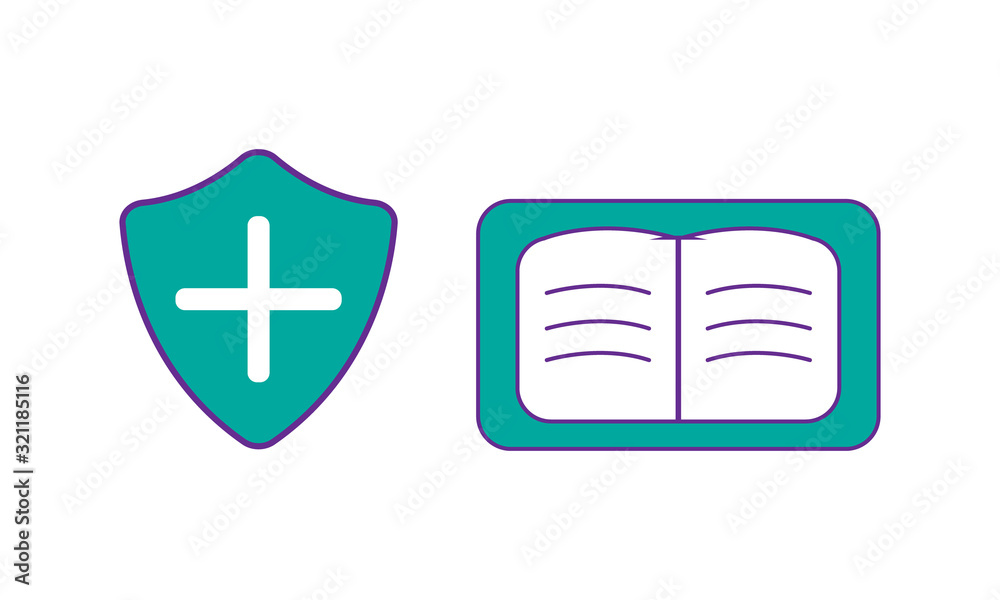 Obraz premium insurance and school fees icon