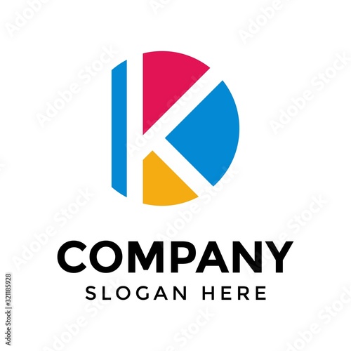 Free Download Letter K icon logo design element - GFXLoad