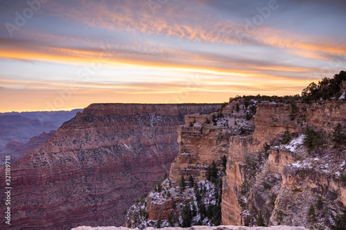 Sunrise in Grand Canyon 