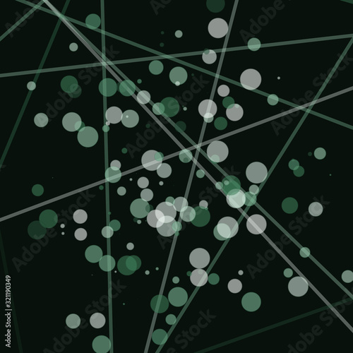 Colorful Lines Random Distribution Computational Generative Art background illustration
