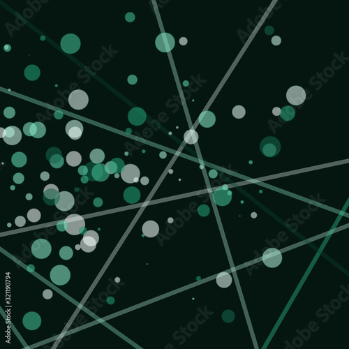 Colorful Lines Random Distribution Computational Generative Art background illustration