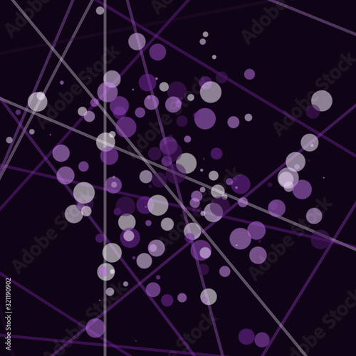 Colorful Lines Random Distribution Computational Generative Art background illustration