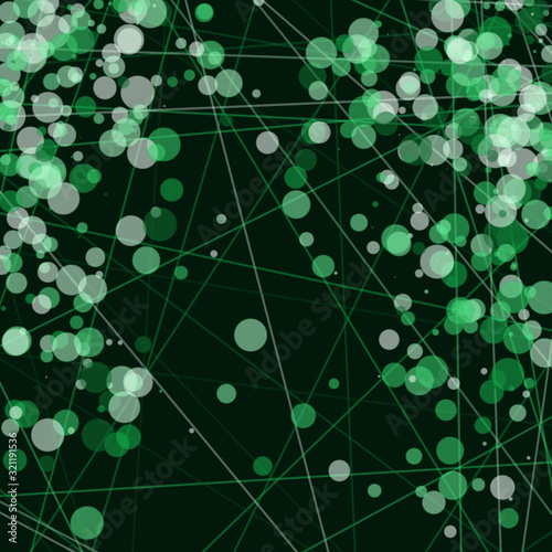 Colorful Lines Random Distribution Computational Generative Art background illustration