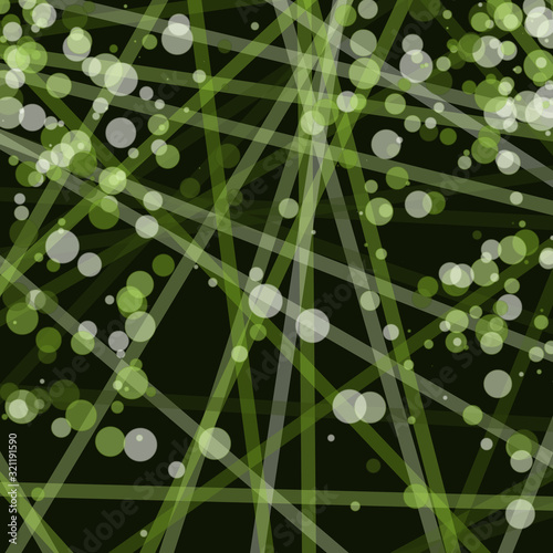 Colorful Lines Random Distribution Computational Generative Art background illustration