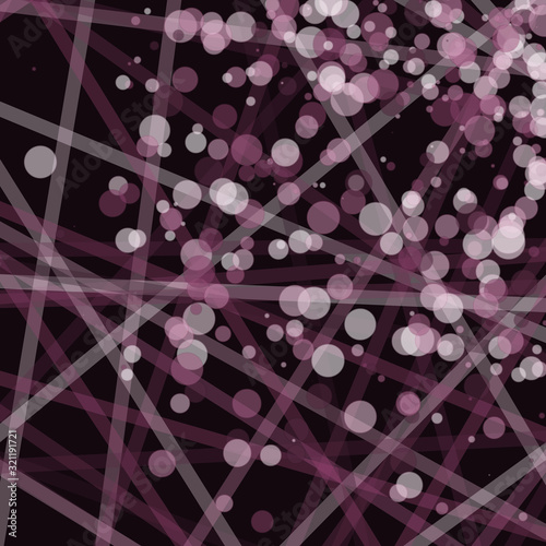 Colorful Lines Random Distribution Computational Generative Art background illustration