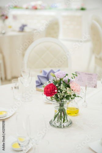テーブル装花　ウェディング　結婚式　披露宴 © Rummy & Rummy