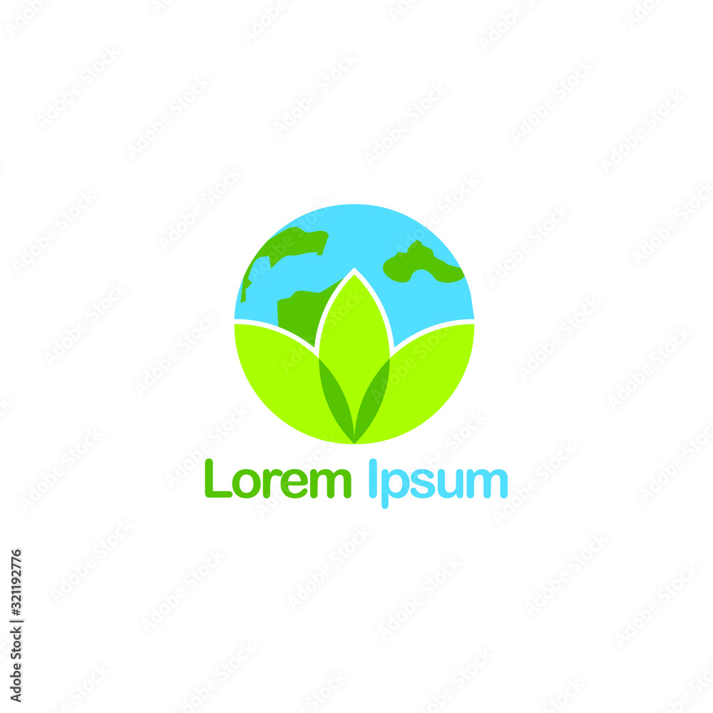 green ecology logo green ecology logo