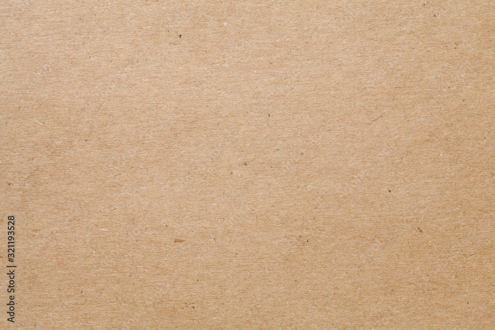 Close Up Of Brown Craft Paper Texture For Background Stock Photo