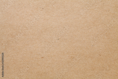 Close-up of brown kraft paper texture background