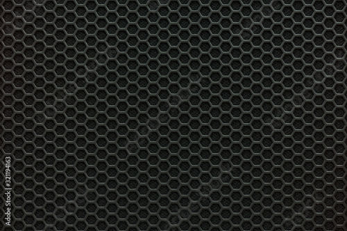 Wallpaper Mural Black metal grid 1 Torontodigital.ca