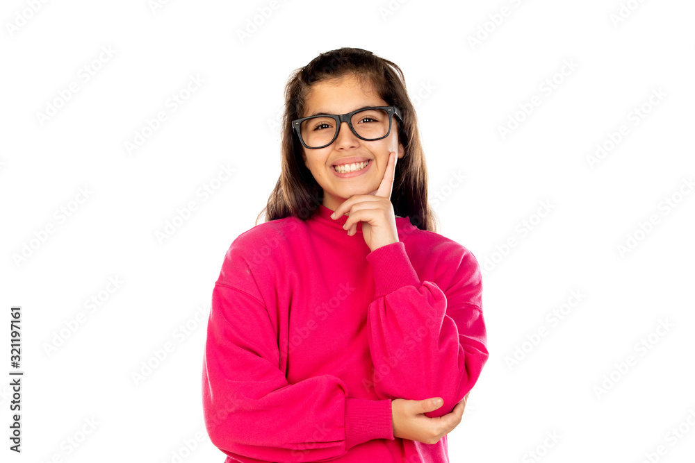 Adorable young girl Adorable young girl