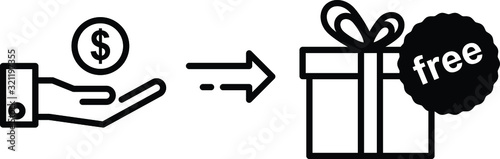 Buy & Get icon