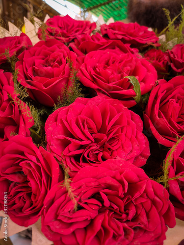 Red roses for Valentine s day