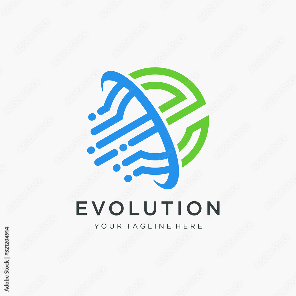 initial letter E motion logo design with swoosh and speed element. symbol evolution for technology digital. -vector initial letter E motion logo design with swoosh and speed element. symbol evolution for technology digital. -vector