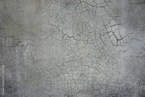 Ancient dirty cracked plaster wall