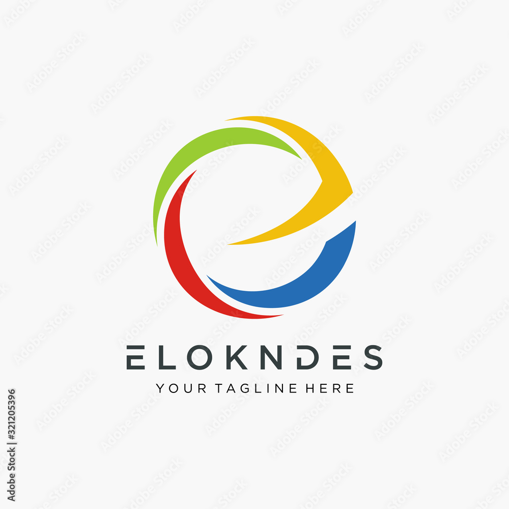 initial letter E logo design with swoosh element . Creative Cut Design Vector Illustration. The logo can be used for business consulting and financial companies. -vector initial letter E logo design with swoosh element . Creative Cut Design Vector Illustration. The logo can be used for business consulting and financial companies. -vector