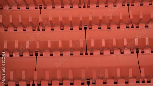 Conveyor movement, for background 4k proress photo