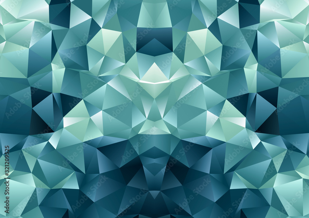 Fototapeta premium Hintergrund mit Dreieck.