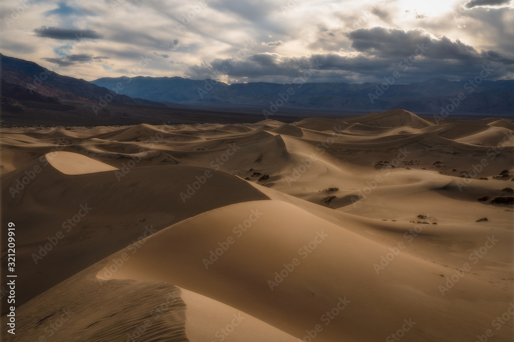 Sand Dunes - Death Valley - California