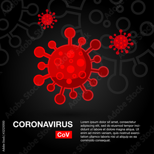 China pathogen respiratory coronavirus 2019-nCoV. Dangerous chinese ncov corona virus, SARS pandemic risk alert. 