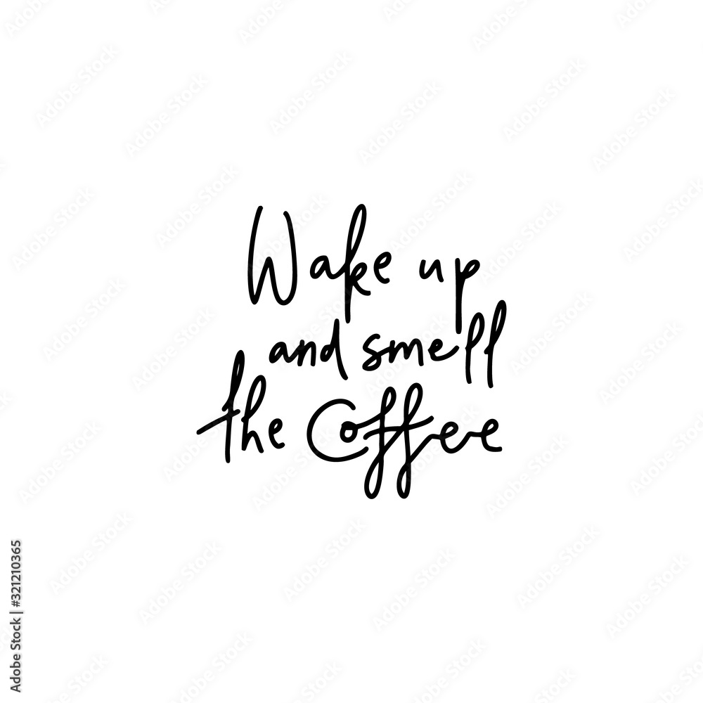 Hand Lettering Coffee Vector Bubble Quote Hand Lettering Coffee Vector Bubble Quote
