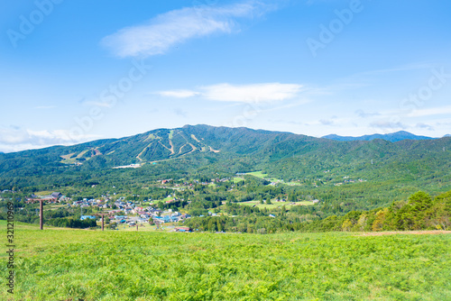ひるがの高原の山頂から見た景色 © Masaharu Shirosuna