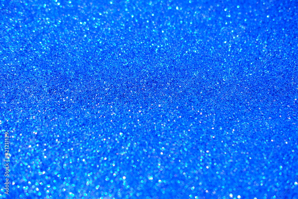 Blue crystal abstract background and defocus on bokeh sparkling background Blue crystal abstract background and defocus on bokeh sparkling background