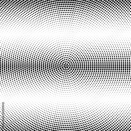 Abstract halftone dotted background. Monochrome pattern with dot and circles. Vector modern pop art texture for posters, sites, business cards, cover postcards, interior design, labels, stickers.