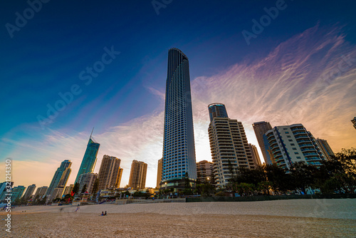 view of skyscrapers in Gold Coast