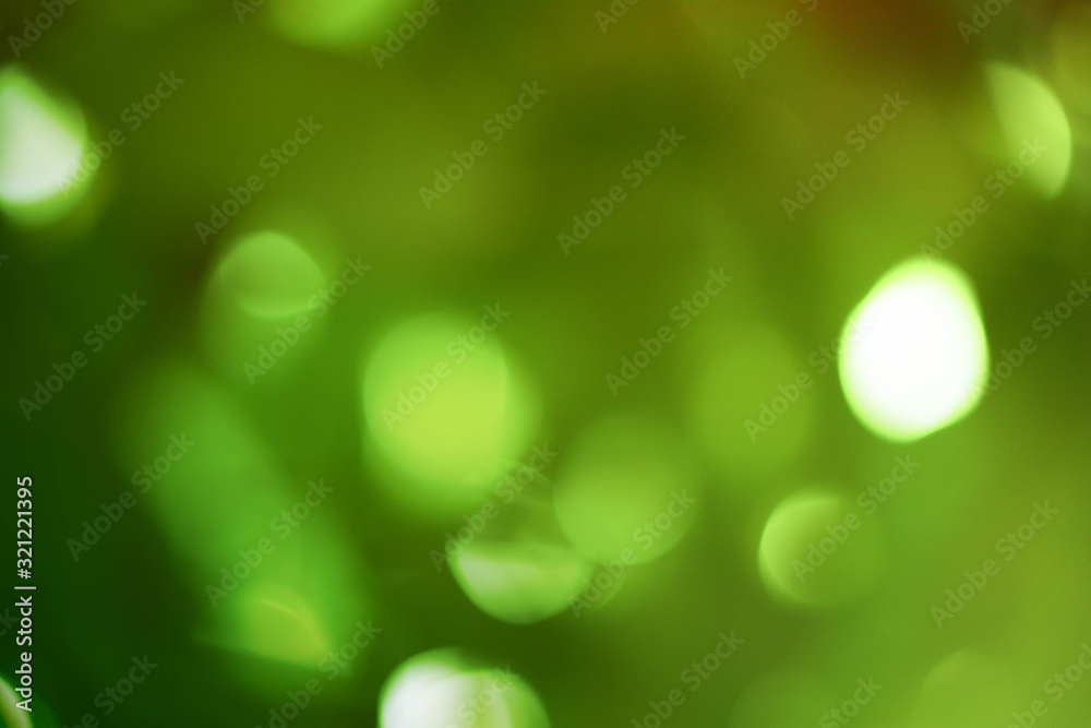 Green bokeh on nature defocus art abstract blur background Green bokeh on nature defocus art abstract blur background