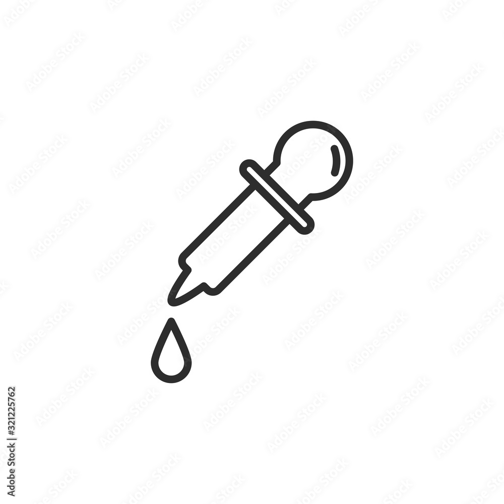 dropper icon vector design logo template EPS 10 dropper icon vector design logo template EPS 10