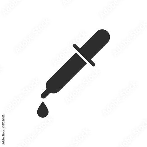 dropper icon vector design logo template EPS 10