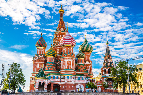 Saint Basil's Cathedral-Red Square, Moscow, Russia