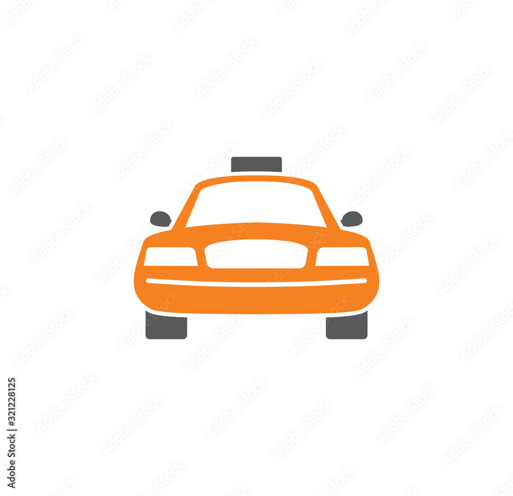 Car related icon on background for graphic and web design. Creative illustration concept symbol for web or mobile app.