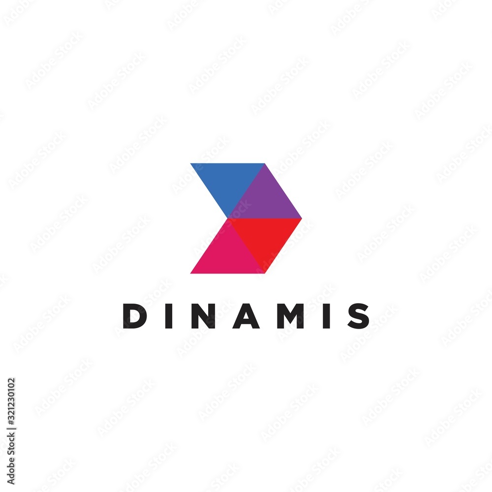 Dinamis Logo Simple Templates and Abstract Dinamis Logo Simple Templates and Abstract