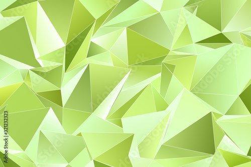 Triangular 3d  modern background