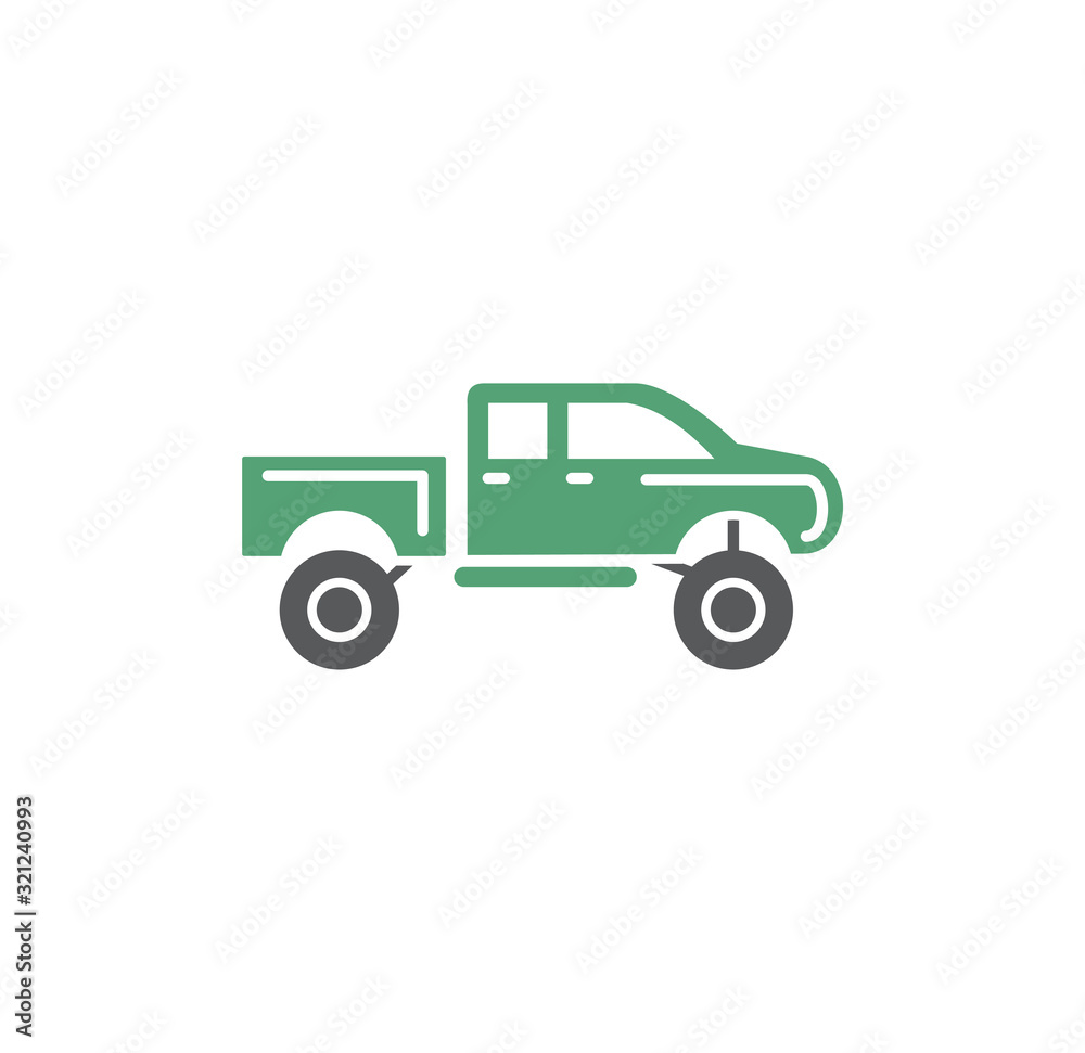 Car related icon on background for graphic and web design. Creative illustration concept symbol for web or mobile app