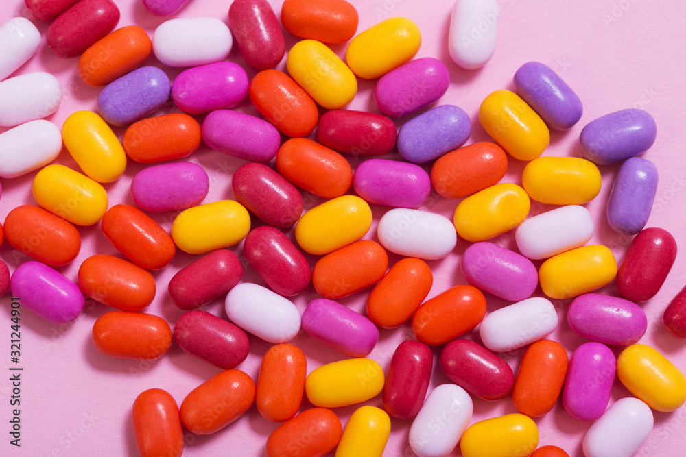 background of multi-colored small sweets background of multi-colored small sweets