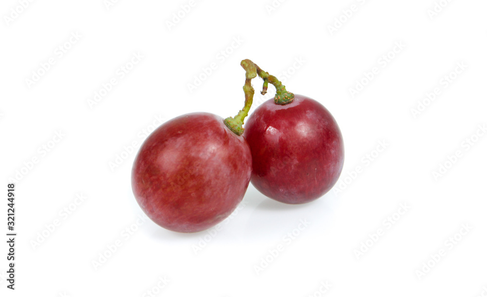 red grape isolated red grape isolated