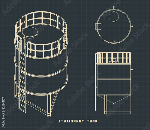 Stationary big tank