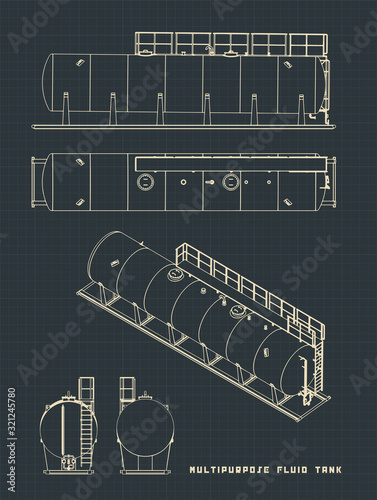 Multipurpose fluid tank