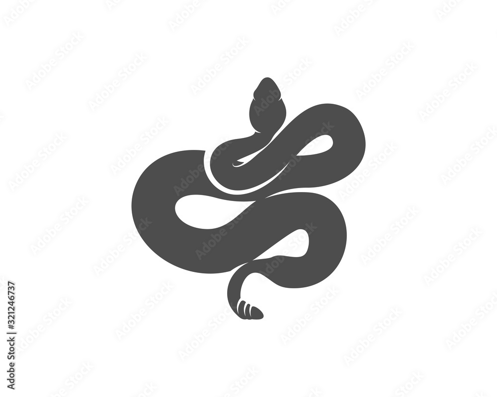 Viper snake logo design vector, Animal graphic, Snake design Template illustration Viper snake logo design vector, Animal graphic, Snake design Template illustration