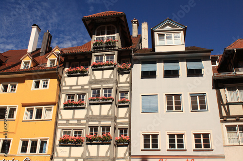Lindau (Bodensee); Fassaden in der Maximilianstrasse