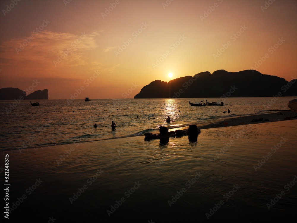 Ko Phi Phi Sonnenuntergang