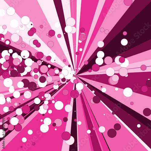 Colorful Lines Random Distribution Computational Generative Art background illustration