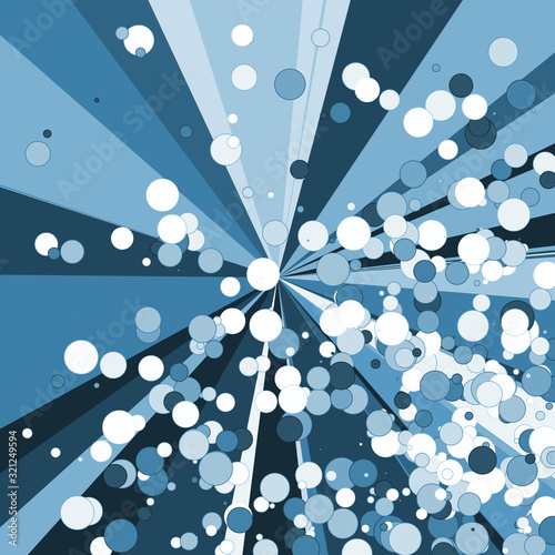 Colorful Lines Random Distribution Computational Generative Art background illustration