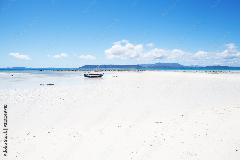 tropical beach on Madagascar 